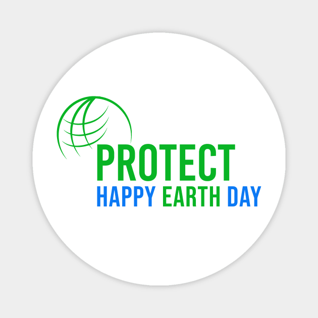 Happy Earth Day Magnet by ArtisticFloetry